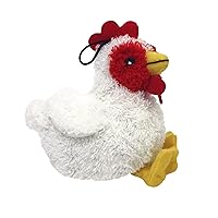 Multipet Look Who's Talking Dog Toy, Chicken, for Small, Medium and Large Breeds