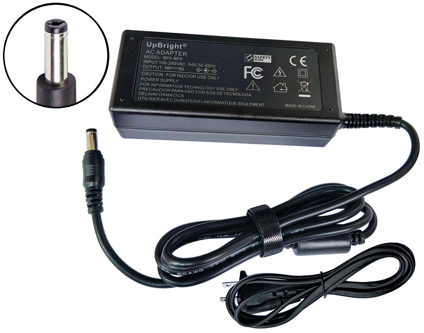 UpBright 22V AC/DC Adapter Compatible with Skullcandy Barrel 2SKSK1849 11.1V 4400mAh Li-ion Battery 60W Bluetooth Boombox XT Party Wireless Speaker RY72A220320M2 2SKAC1890B0W2 Power Supply Charger PSU