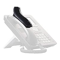 Antibacterial Black Phone Shoulder Rest | Landline Telephone Accessory (00601M)