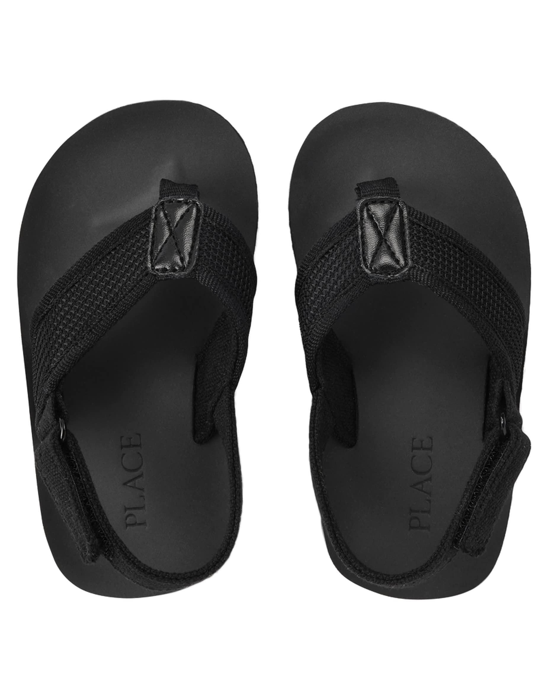 The Children's Place Boy's and Toddler Flip Flops with Backstrap