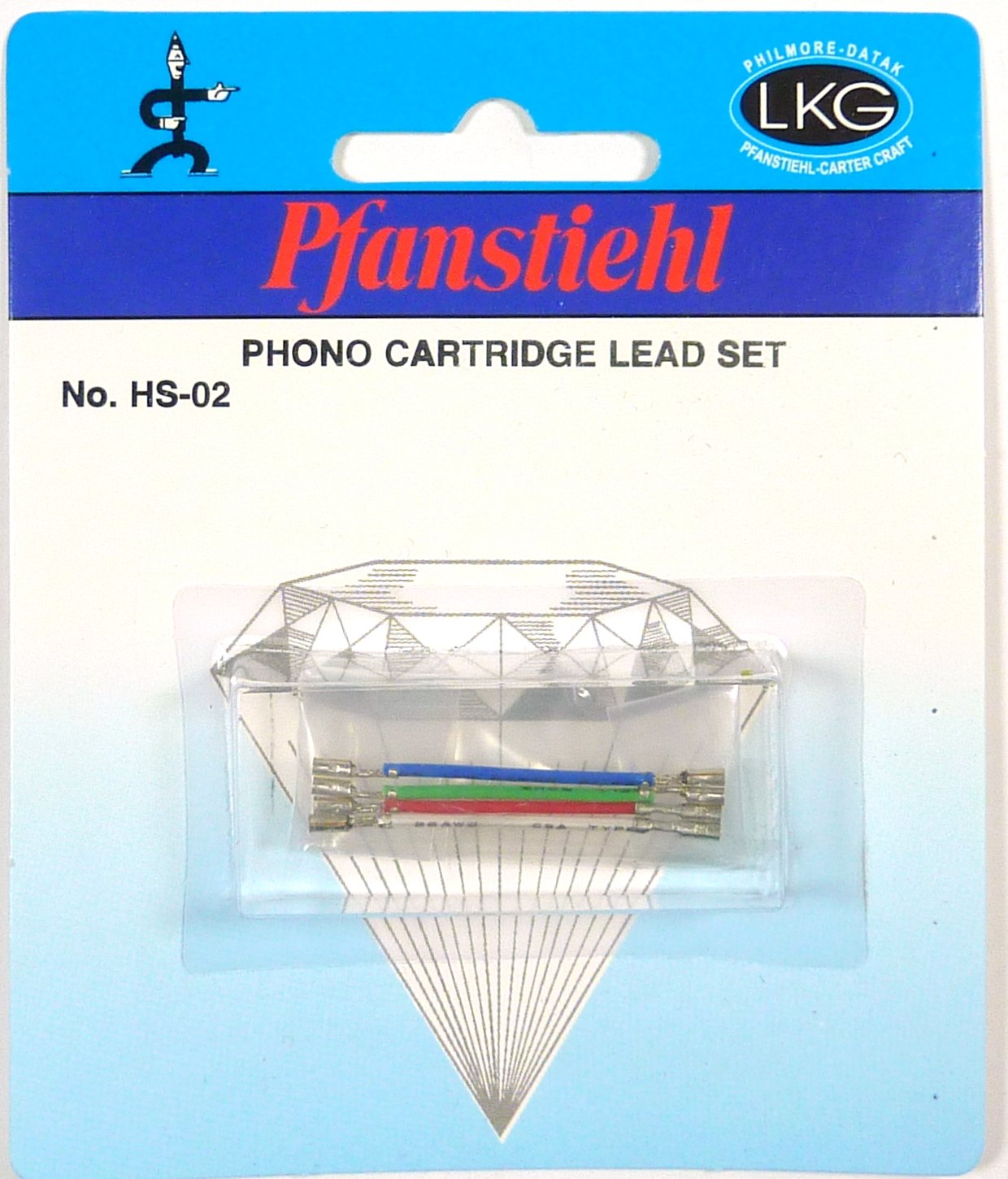 Pfanstiehl Turntable Phonograph Lead Wires Stereo Cartridge Headshell Wires