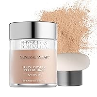 Mineral Wear Talc-Free Loose Powder Creamy Natural, Dermatologist Tested, Clinically Tested