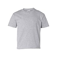Cotton T-Shirt (G200B) Grey, S (Pack of 12)