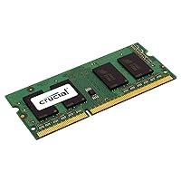 Crucial 4GB DDR3 1333 MT/s (PC3-10600) CL9 SODIMM 204-Pin CT51264BC1339