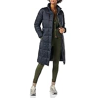 Amazon Essentials Women's Lightweight Quilted Longer Length Coat