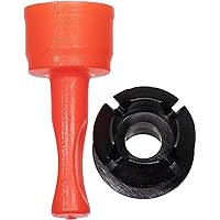 APDTY 143243 Transmission Shift Cable Bushing Replacement Kit With Install Tool Replaces 68064273AB