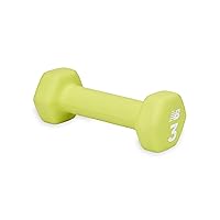Dumbbells Hand Weights (Single) - Neoprene Exercise & Fitness Dumbbell for Home Gym Equipment Workouts Strength Training Free Weights for Women, Men