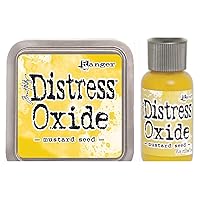 Mustard Seed Distress Oxide Pad + Reinker Lot - Tim Holtz Bundle