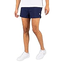 Fila Men's Hightide 4 Terry Pocket Stripe Sweat Shorts, Blue, XS