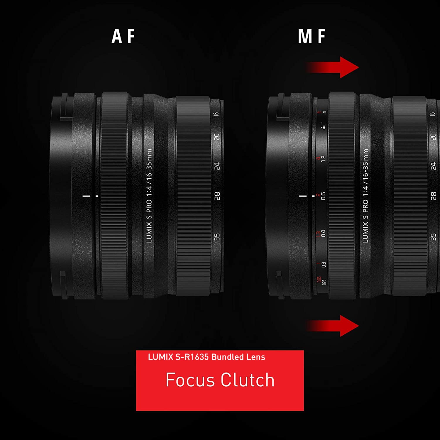 Panasonic LUMIX S5 Full Frame Mirrorless Camera (DC-S5KK) and LUMIX S Pro 16-35mm F4 Wide Zoom Lens (S-R1635)