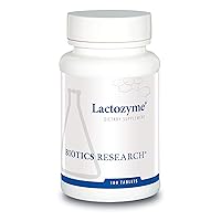 Lactozyme Probiotic, GI Support, Lactobacillus acidophilus DDS 1, Bifidobacterium bifidum, Healthy Gut Flora, Supports Digestive System, Promotes Microbial Balance. 180 Tablets