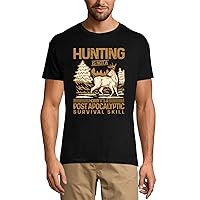 Men's Graphic T-Shirt Hunting is Not A Hobby It's Post Apocalyptic Survival Skill - Hunter Eco-Friendly Limited
