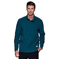 Men's Fleece Pullover 1/4 Zip Mock Neck Lightweight Fleece Sweatshirt
