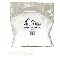 North Mountain Supply Paraffin Wax Pellets - Great for Candle Making - 160/165-2.5lb Bag