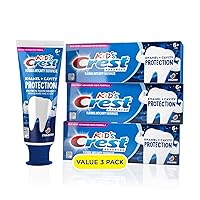 Crest Kids Advanced Toothpaste Enamel + Cavity Protection with Fluoride for Anticavity, 4.1oz (Pack of 3)