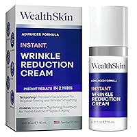 Instant Rapid Wrinkle Eye Cream: Temporary Effects Firm & Lift Under Eye Bags and Reduction Puffiness and Remover Dark Circles - 60 Second Tightener 15 mL