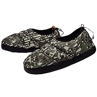 KingCamp Unisex Warm Camping Slippers Soft Winter Slippers with Non Slip Rubber Sole & Carry Bag