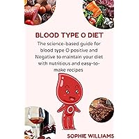 THE BLOOD TYPE O DIET: The science-based guide for blood type o positive and o negative to maintain your diet with nutritious and easy-to-make recipes cookbook THE BLOOD TYPE O DIET: The science-based guide for blood type o positive and o negative to maintain your diet with nutritious and easy-to-make recipes cookbook Kindle Paperback