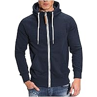 Men's Athletic Hoodie Jacket Raglan Sleeve Colorblock Zip Up Hood Jackets Sherpa Warm Fleece Sweatshirt Sport Coats