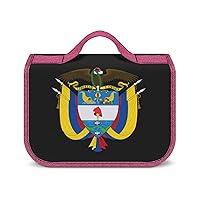 Columbia National Emblem Hanging Toiletry Bag for Women Travel Makeup Bag Organizer Waterproof Cosmetic Bag