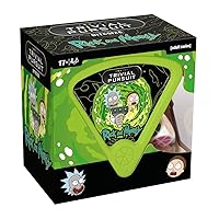 Winning Moves Rick and Morty Trivial Pursuit Game, 600 questions on the comical series, how well do you know Beth, Mr Meeseeks and categories including Frienemies and Wubba Lubba Dub-Dub, ages 17 plus