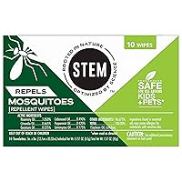 Repels Mosquitoes: Mosquito Repellent Wipes With Botanical Extracts; 10 Wipes (Pack Of 1)