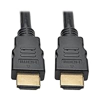 Tripp Lite Active High-Speed HDMI Cable with Built-In Signal Booster, 1920 x 1080 (1080p) @ 60 Hz (M/M), Black, 50 ft. (P568-050-ACT)