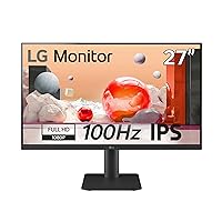 LG 27MS500-B 27-inch IPS Monitor 100Hz 5ms HDMI 1.4 Tilt Stand Black