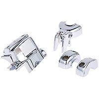 Kuryakyn 9119 Motorcycle Handlebar Accessory: Complete Chrome Replacement Brake and Clutch Control Dress-Up Kit for 1996-2017 Harley-Davidson Motorcycles, Dual Disc