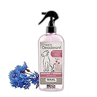 Wahl USA Cornflower Aloe Pet Deodorant Spray for All Dogs & Cats – Clean Fresh Smell Refreshes & Deodorizes – 8 oz - Model 820009A