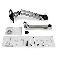 Ergotron – LX Monitor Arm, Extension, and Collar Kit – Add-on for LX Tall Pole Monitor Arms – Polished Aluminum