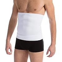 Waist Trainer for Men, Tummy Control Shapewear, Mens Girdle for Stomach, Made in Italy, 405
