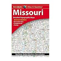 Garmin Delorme Atlas & Gazetteer Paper maps- Missouri (010-13066-00)