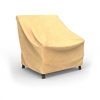 Budge P1W01SF1 All Seasons Patio Cover Lightweight, UV-Resistant, Medium Chair, Tan