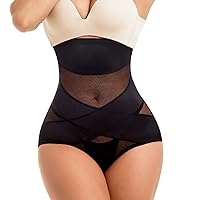 Women's Tummy Control Shapewear Panties Hi-Waist Body Shaper Underwear Butt Lifter Slimming Briefs