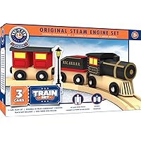 Masterpieces Lionel Original Steam Engine Real Wood Toy Train Set, Assorted