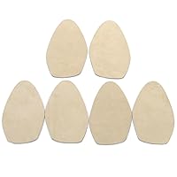 Stick-on suede soles for high-heeled shoes, with industrial-strength adhesive backing. Resole old dance shoes or convert your favorite heels to perfect dance shoes [SUEDE-LA-r02]
