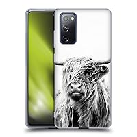 Head Case Designs Officially Licensed Dorit Fuhg Portrait of a Highland Cow Travel Stories Soft Gel Case Compatible with Samsung Galaxy S20 FE / 5G