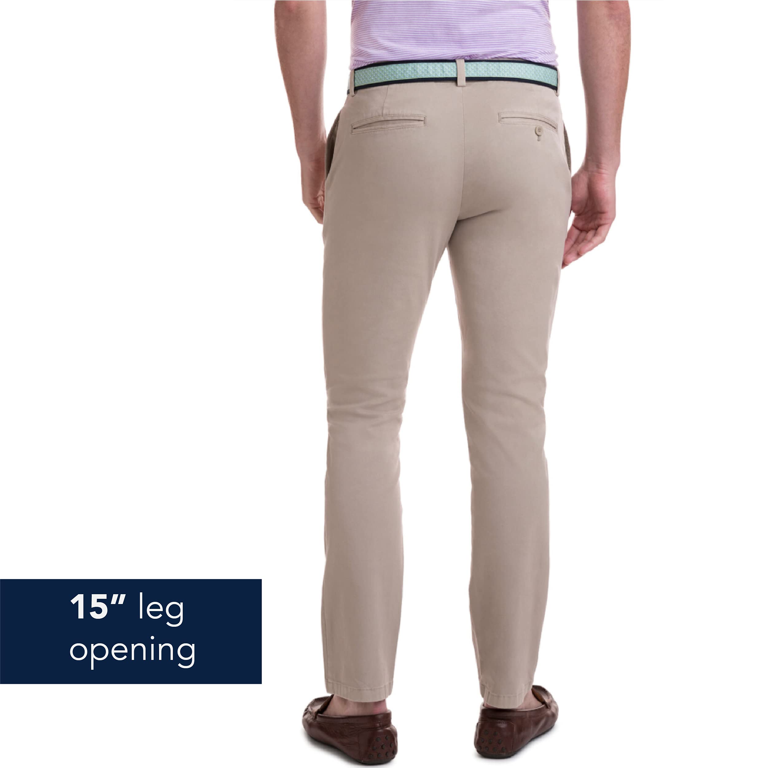 vineyard vines Men's Breaker Pants, Khaki, 28/30