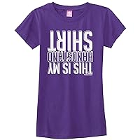 Threadrock Big Girls' This is My Handstand Shirt Fitted T-Shirt