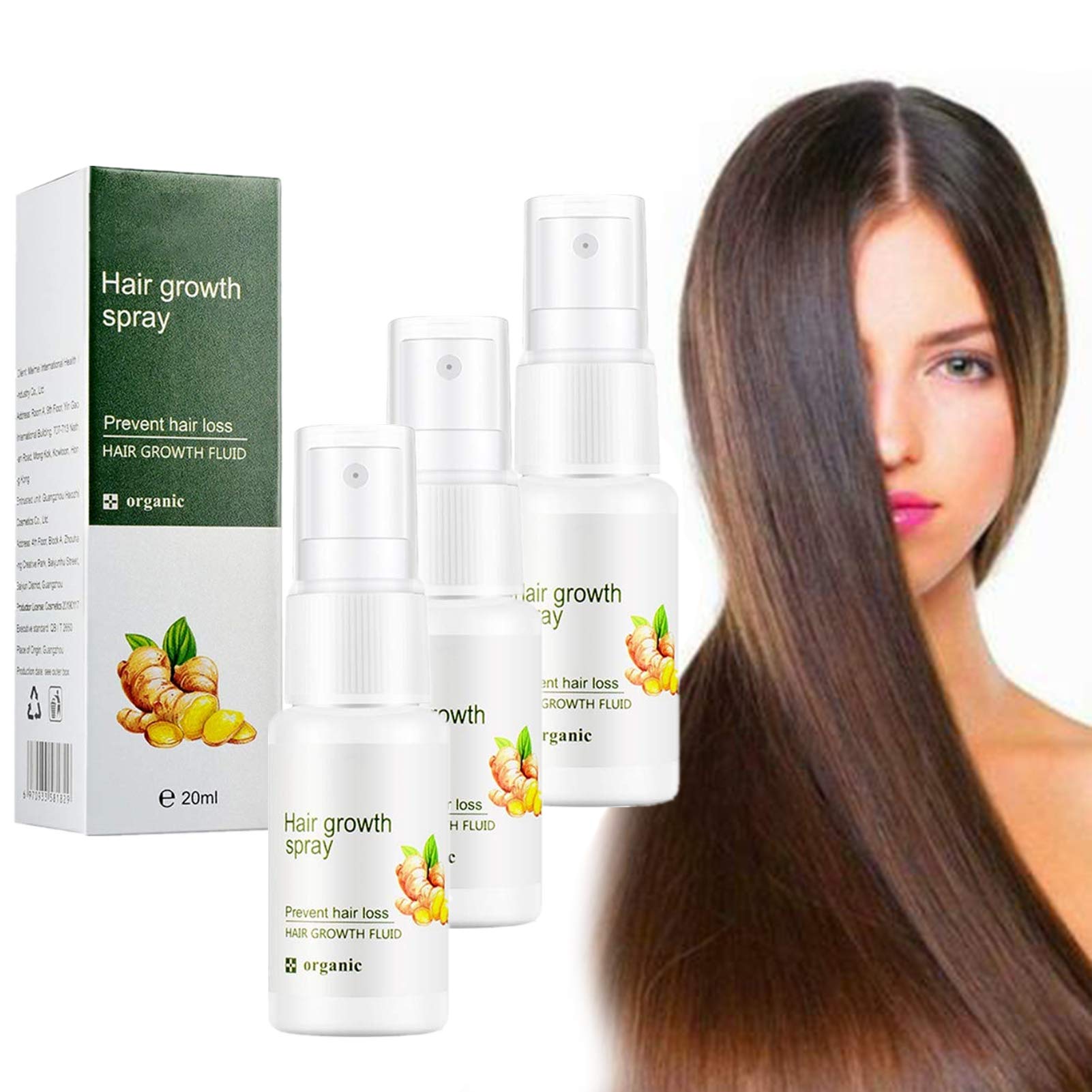 Mua 3pcs Regrowth Nourishing Ginger Spray, 20ml Ginger Hair Growth Serum  Spray, Natural Hair Growth Accelerator, Prevent Hair Loss, Improve Hair  Follicles Promote Hair Rapid Growth trên Amazon Nhật chính hãng 2023 |