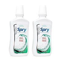 Xylitol Oral Rinse, Spearmint - 16 fl oz (Pack of 2)