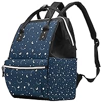 Diaper Bag Stars Moon Galaxy Care Bag Nappy Changing Bag