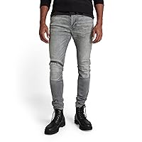 G-STAR RAW Men's 5620 3D Zip Knee Skinny Fit Jeans