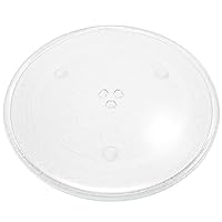 Replacement for Panasonic NNH765WFX Microwave Glass Plate - Compatible with Panasonic B06014W00AP Microwave Glass Turntable Tray - 14 7/8