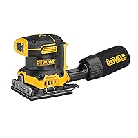DCW200B 20V MAX XR Brushless Cordless 1/4 Sheet Variable Speed Sander (Tool Only) DEWALT DCW200B 20V MAX XR Brushless Cordless 1/4 Sheet Variable Speed Sander (Tool Only)
