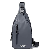 Sling Bag Women Men Sling Backpack Multifunctional Crossbody Shoulder Bag Travel bag With USB Charging Port