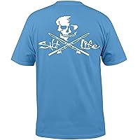 Salt Life Men's Skull and Poles Short Sleeve Classic Fit Shirt
