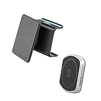 Scosche ProClip Angled Dash Mount Compatible with Compatible with 2009-2014 Ford F-150 Trucks and MagicMount™ Pro2 Phone Mount Bundle