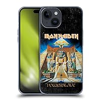 Head Case Designs Officially Licensed Iron Maiden Powerslave Album Covers Soft Gel Case Compatible with Apple iPhone 15